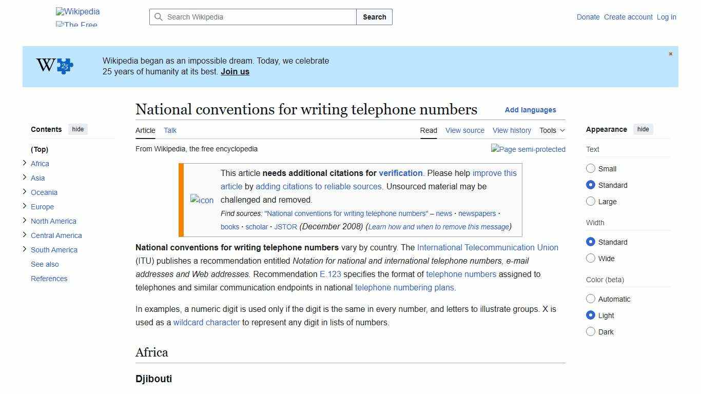 National conventions for writing telephone numbers - Wikipedia